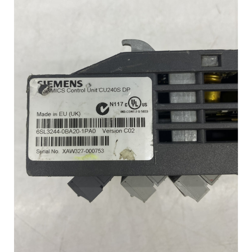 SIEMENS 6SL3244-0BA20-1PA0 PLC