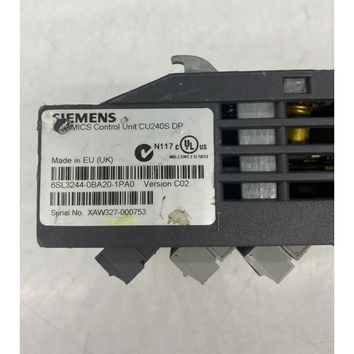 SIEMENS 6SL3244-0BA20-1PA0 PLC