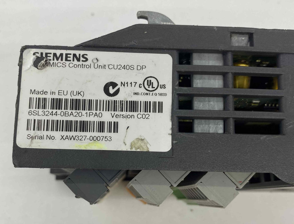 SIEMENS 6SL3244-0BA20-1PA0  PLC