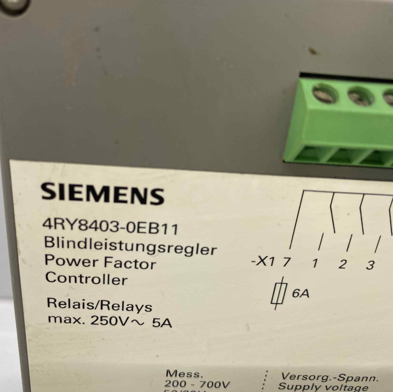 SIEMENS 4RY8403-0EB11  EKRAN