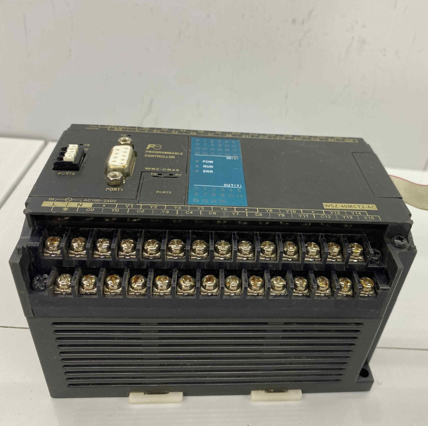 FUJİ ELECTRİC WSZ-40MCT2-AC  PLC
