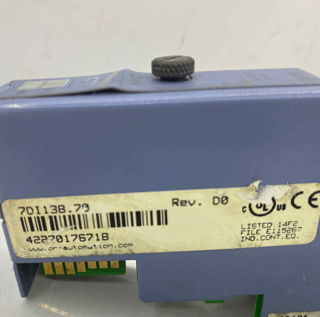 B&R 7DI138.70  INPUT PLC