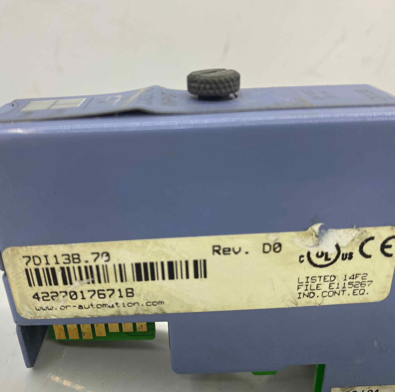 B&R 7DI138.70  INPUT PLC