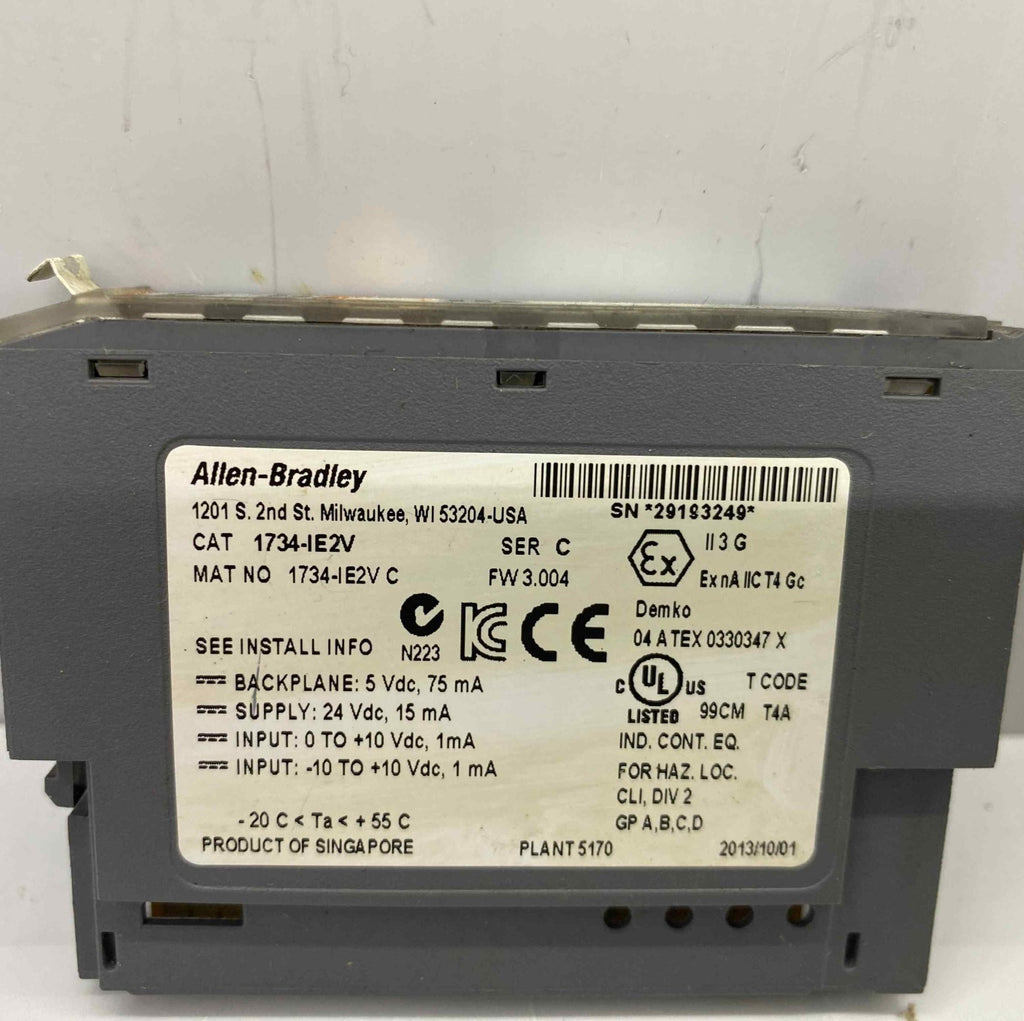 ALLEN BRADLEY 1734-IE2V  PLC