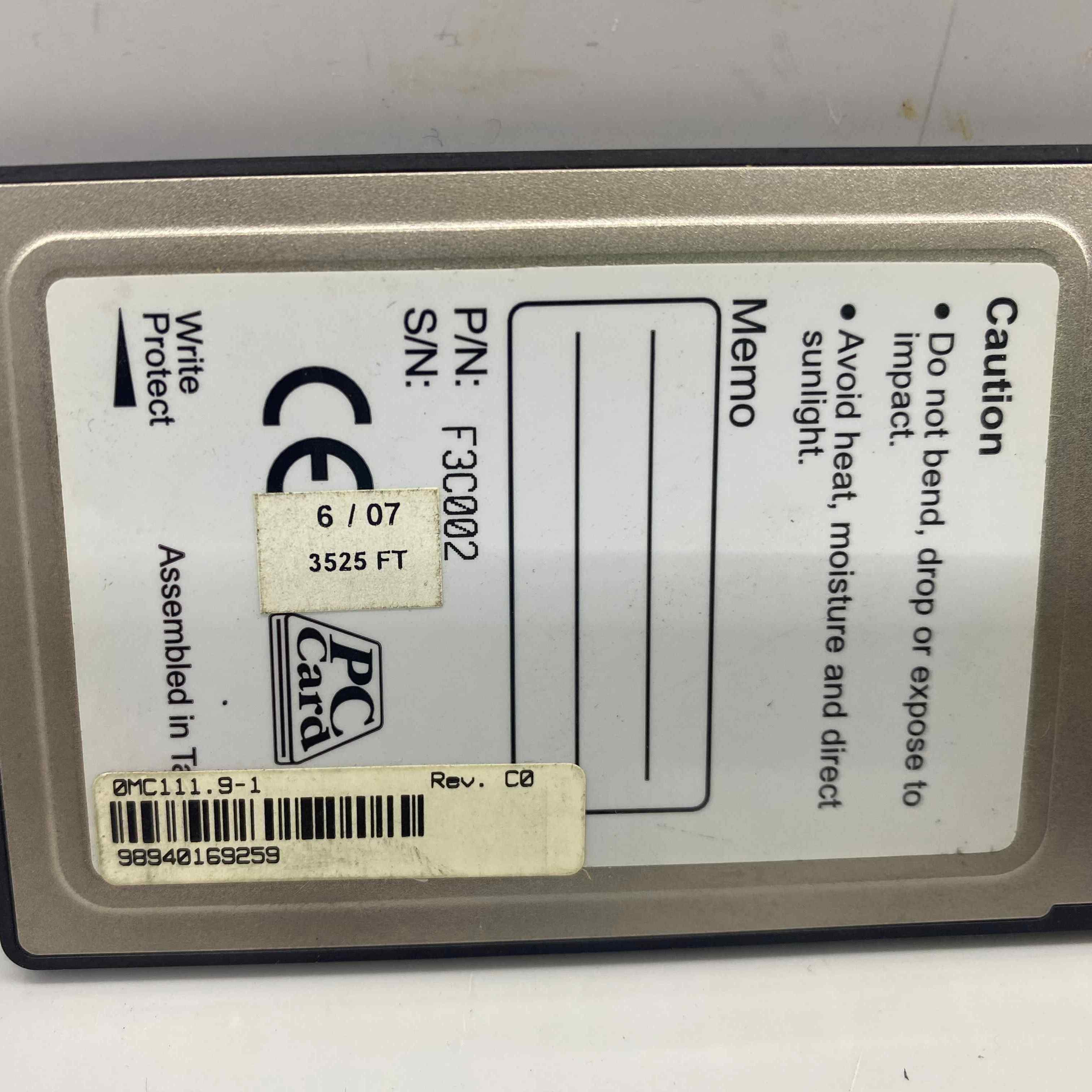 B&R 0MC111.9-1 FLASH 2MB  MEMORY CARD HAFIZA KARTI