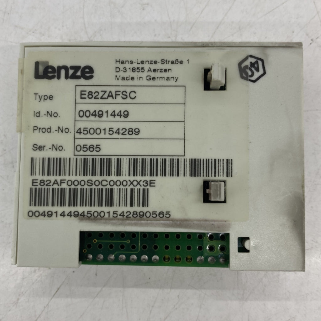 LENZE E82ZAFSC   00491449 MODÜL