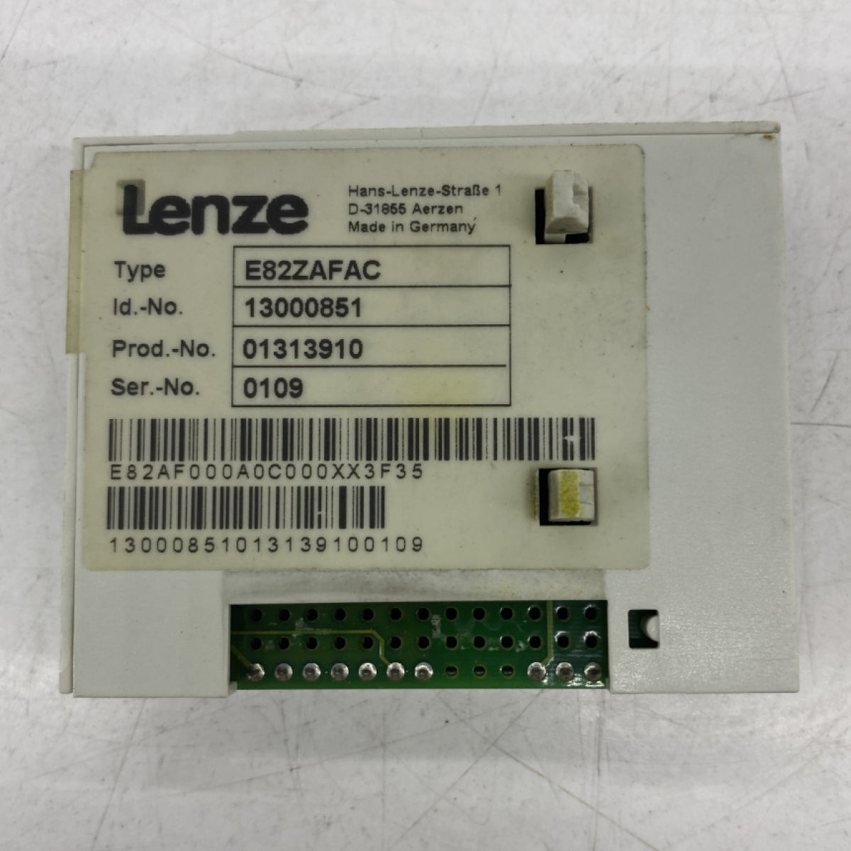 LENZE E82ZAFAC  13141234 MODÜL