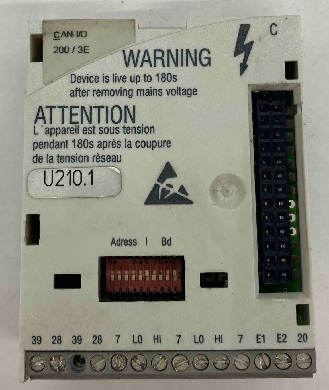 LENZE E82ZAFCC200   13000890 MODÜL