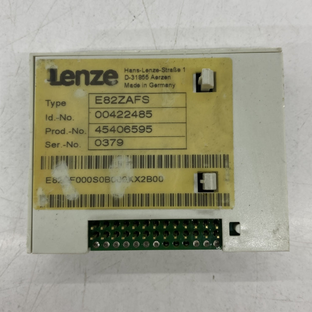 LENZE E82ZAFS  45384273 MODÜL