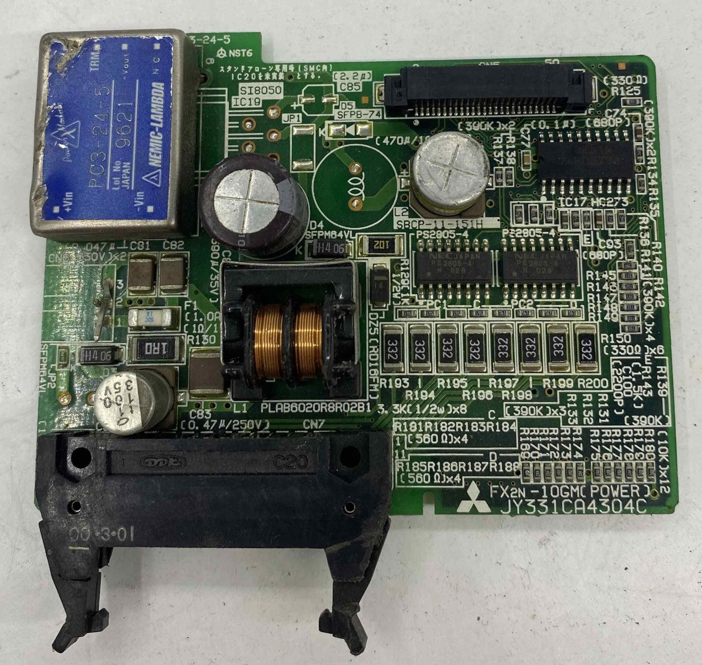 MITSUBISHI JY331CA4304C POWER BOARD FOR FX2N-10GM   KART