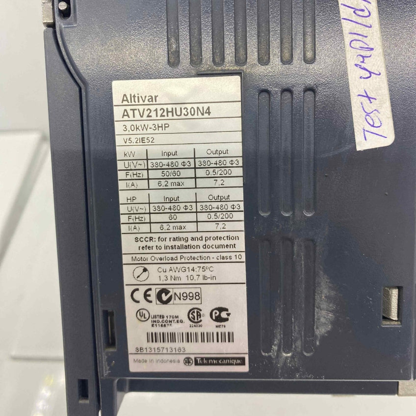TELEMECANİQUE ATV212HU30N4  3KW 380V   SERVO SÜRÜCÜ