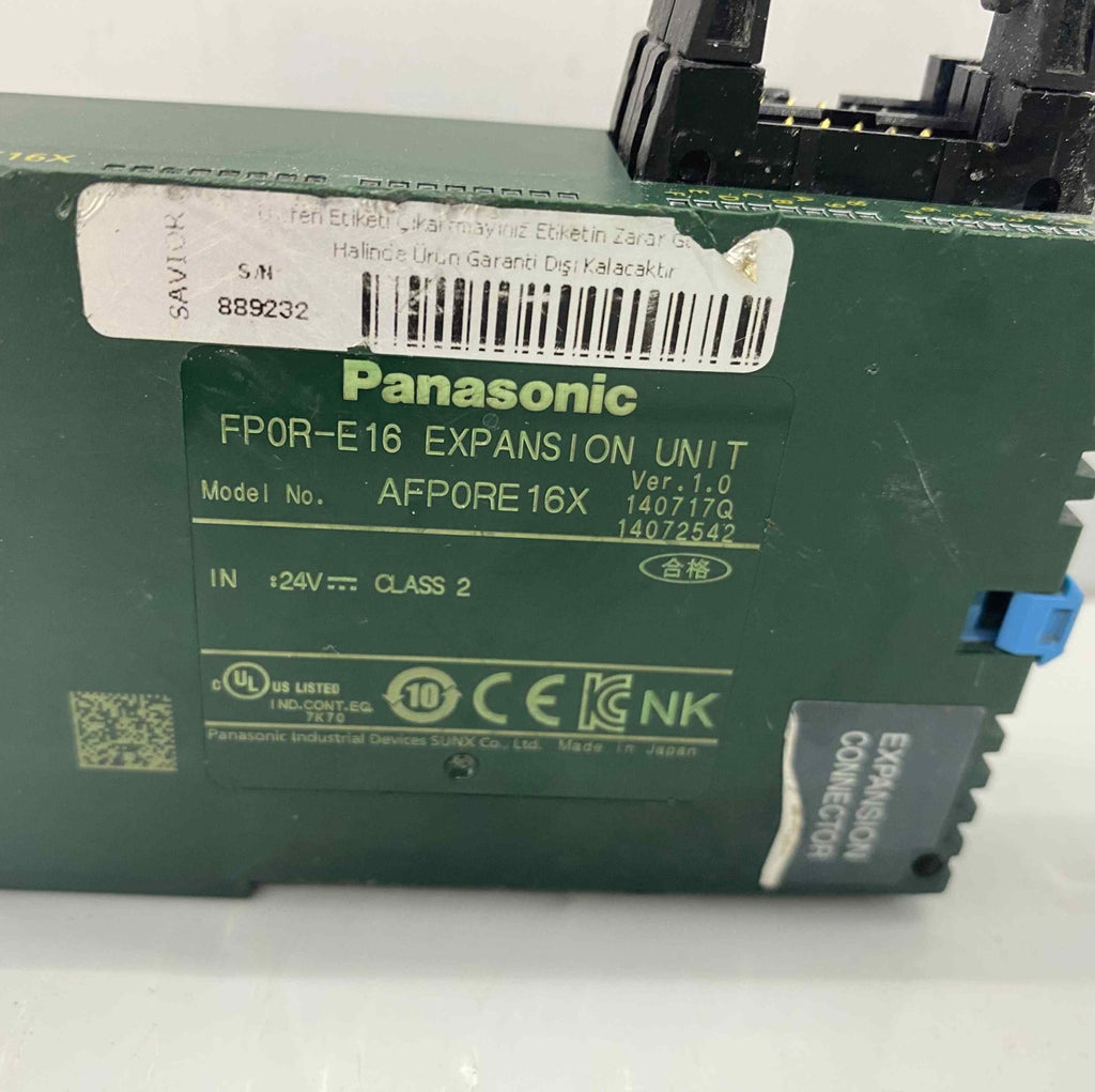 PANASONIC FP0R-E16X   PLC MODUL