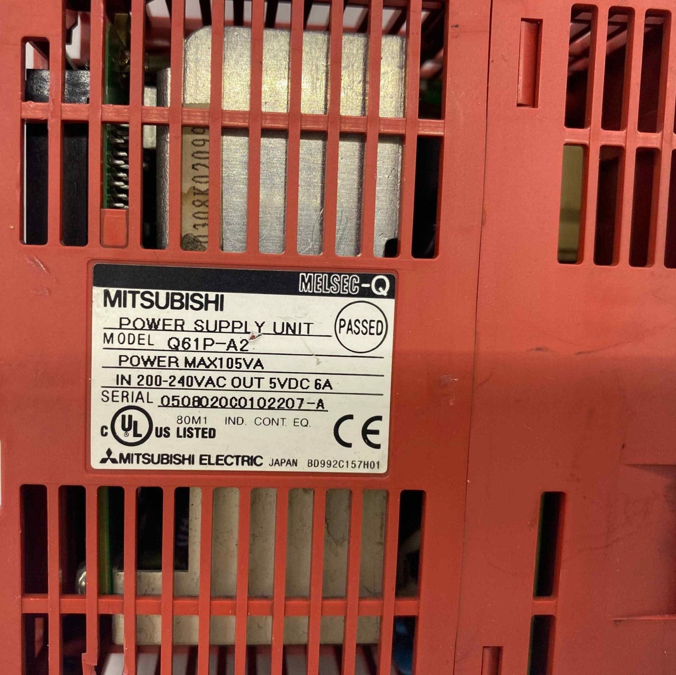 MITSUBISHI Q61P-A2 POWER SUPPLY GAZ DEDEKTÖRÜ
