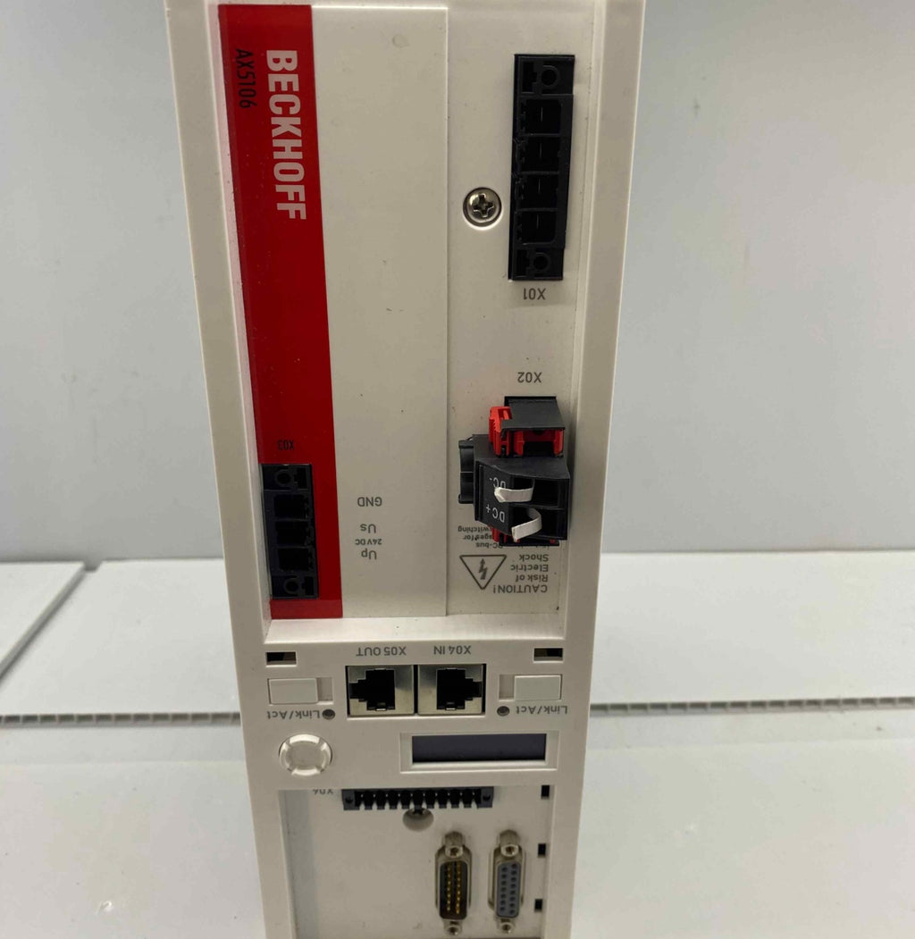 BECKHOFF AX5106-0000-0200  (SIFIR ÜRÜN)  SERVO SÜRÜCÜ