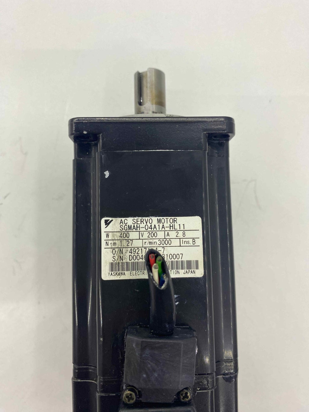 YASKAWA [SGMAH-04A1A-HL11]  SERVO MOTOR