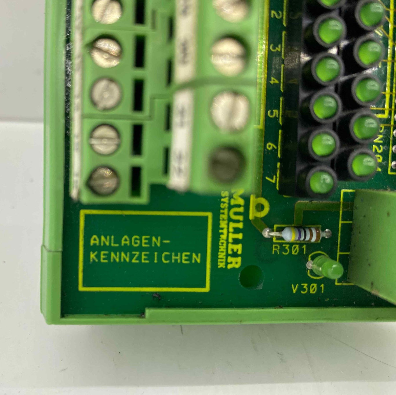 BAUMULLER ANLAGEN-KENNZE ICHEN  SR 81.001.00    32Lİ KLEMENS MODÜL