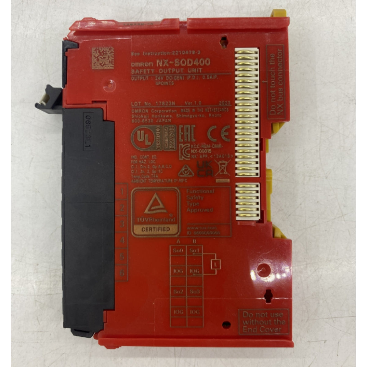 OMRON NX-SOD400 SICHERHEITSEINGANGSMODUL SPS-MODUL