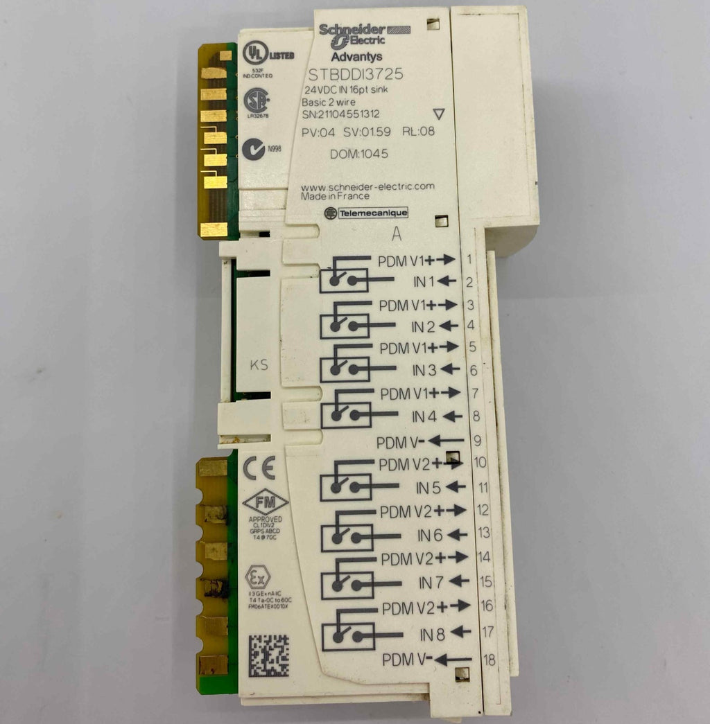 SCHNEIDER STBDDI3725   PLC MODUL