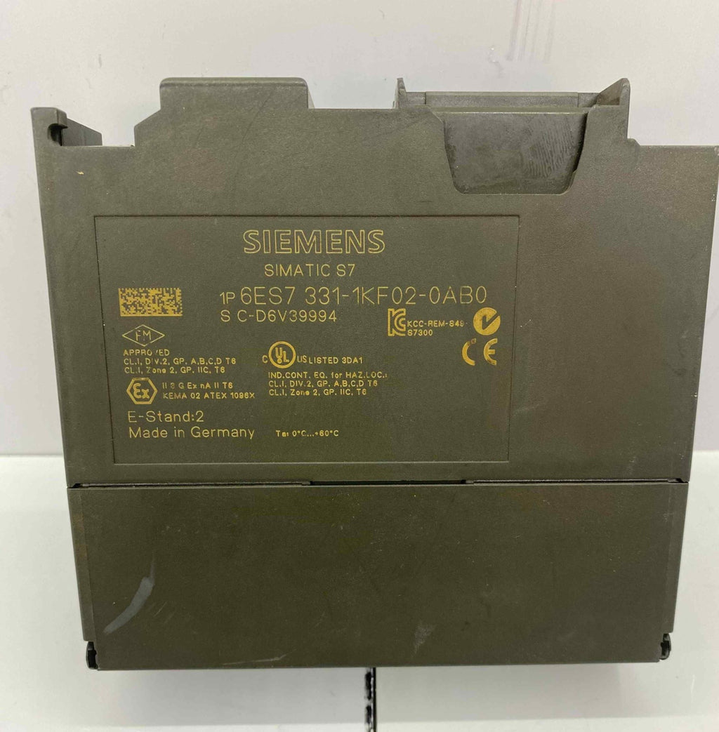 SIEMENS 6ES7 331-1KF02-0AB0 6ES7 331-1KF02-0AB0  PLC MODUL