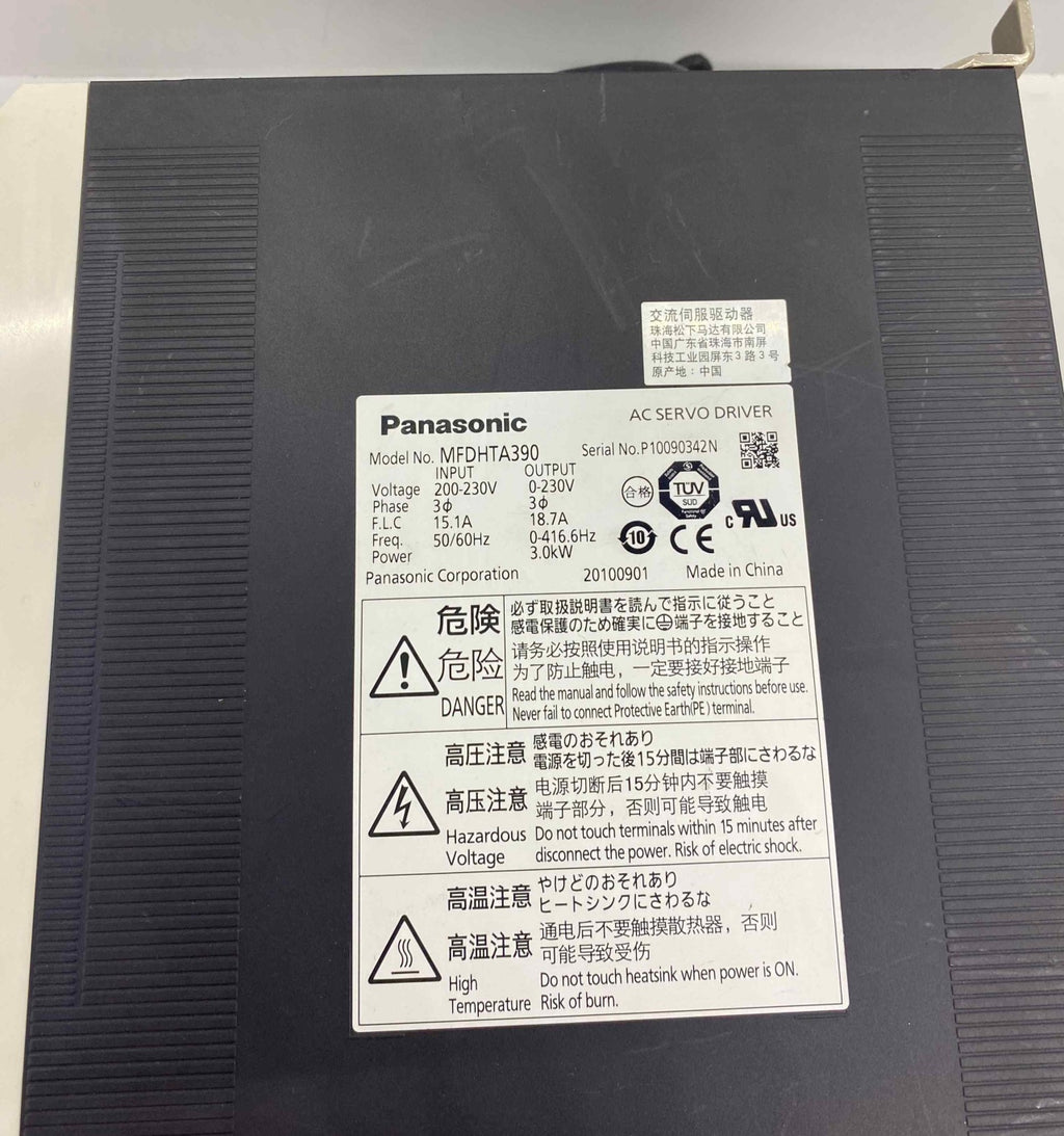 PANASONIC MFDHTA390  3KW 240V AC SERVO  SÜRÜCÜ