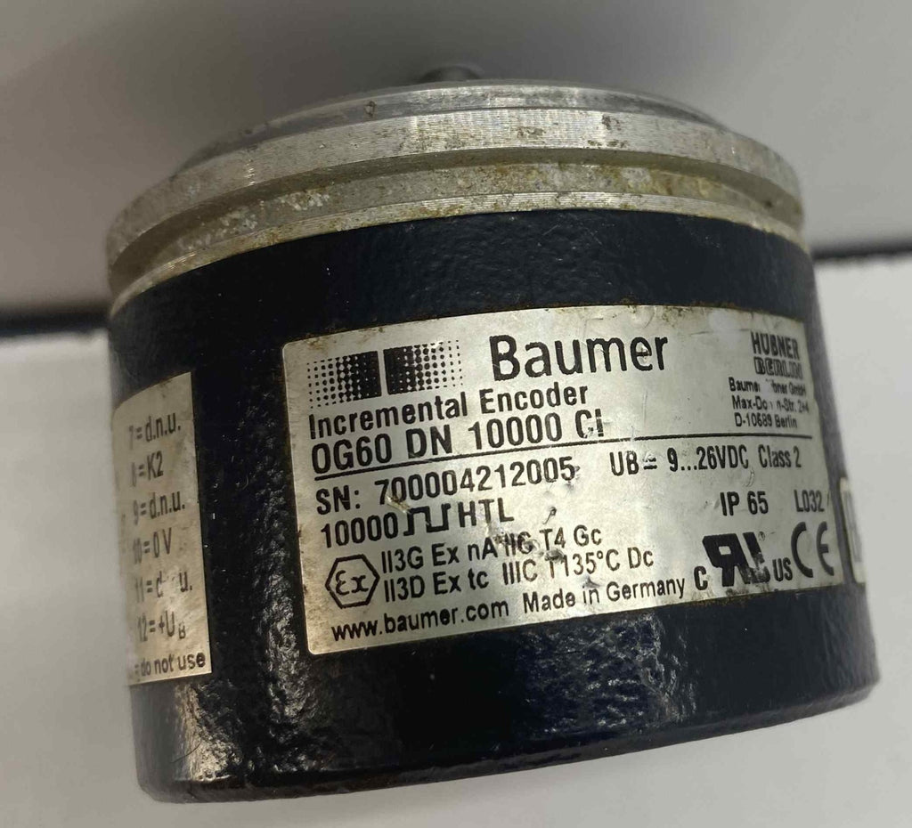 BAUMER 0G60 DN 10000 CI  ENCODER