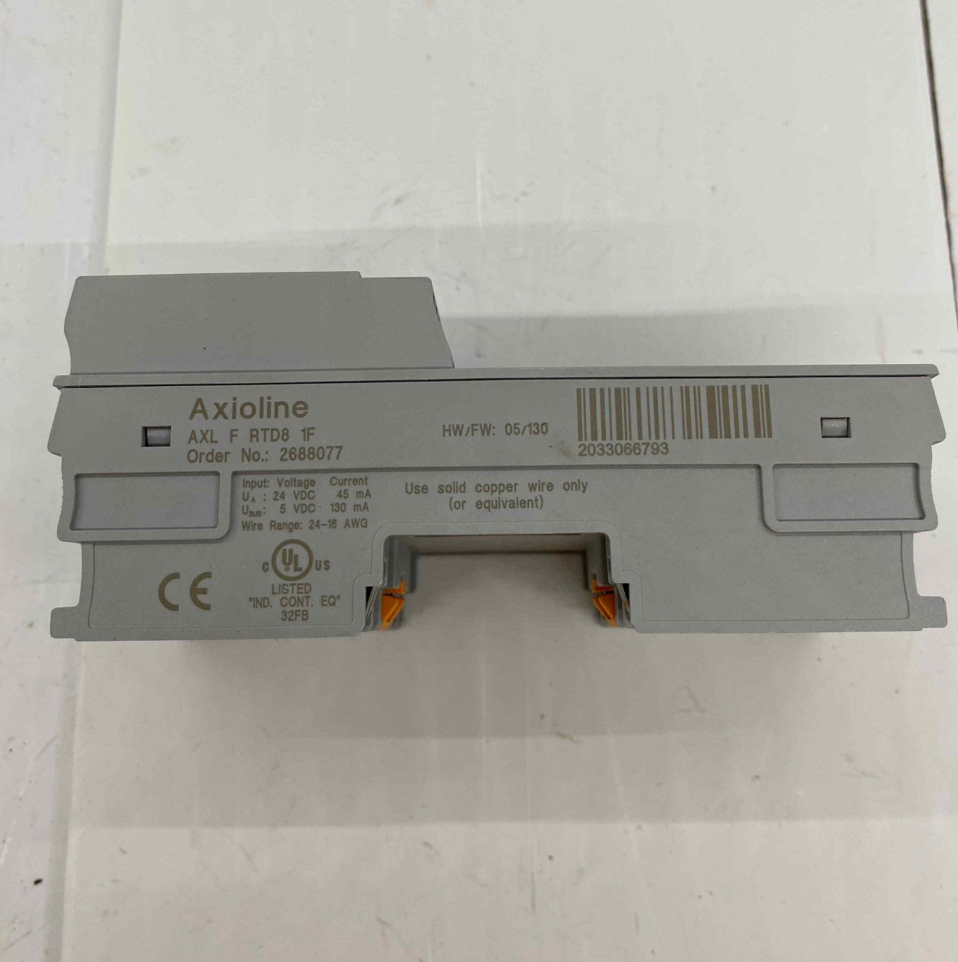 PHOENIX AXL F RTD8 1F  2688077 (SIFIR ÜRÜN) KUTULU MODÜL