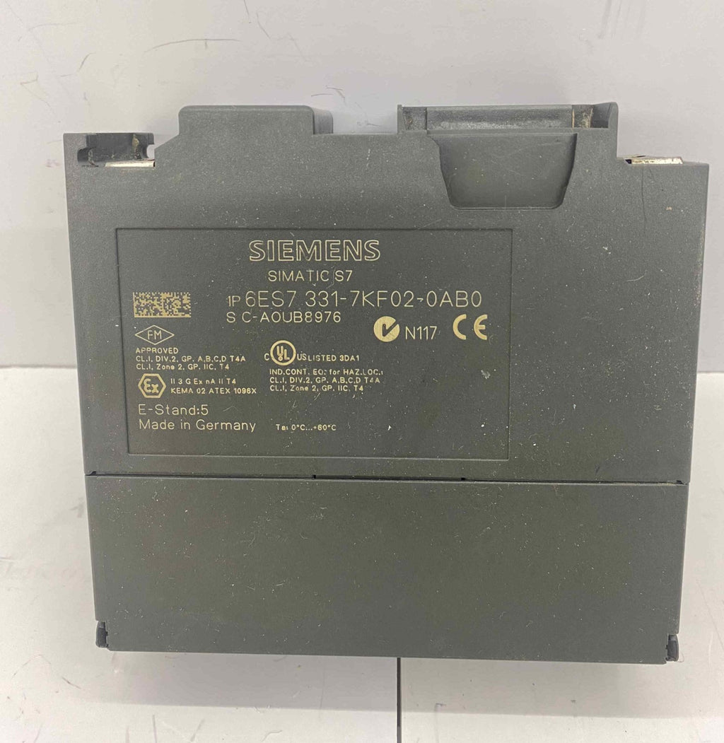 SIEMENS 6ES7 331-7KF02-0AB0 6ES7 331-7KF02-0AB0  PLC MODUL