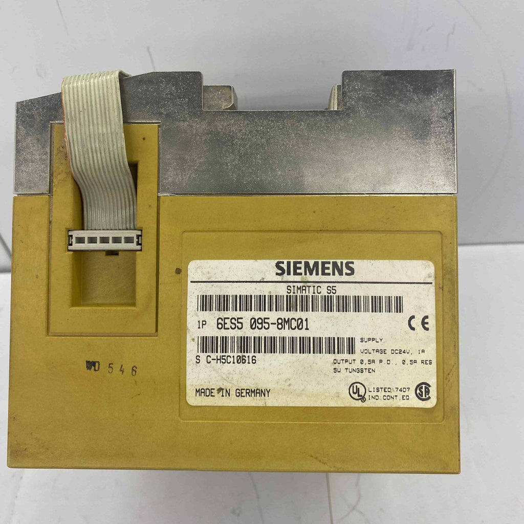 SIEMENS 6ES5 095-8MC01 6ES5 095-8MC01  PLC MODUL