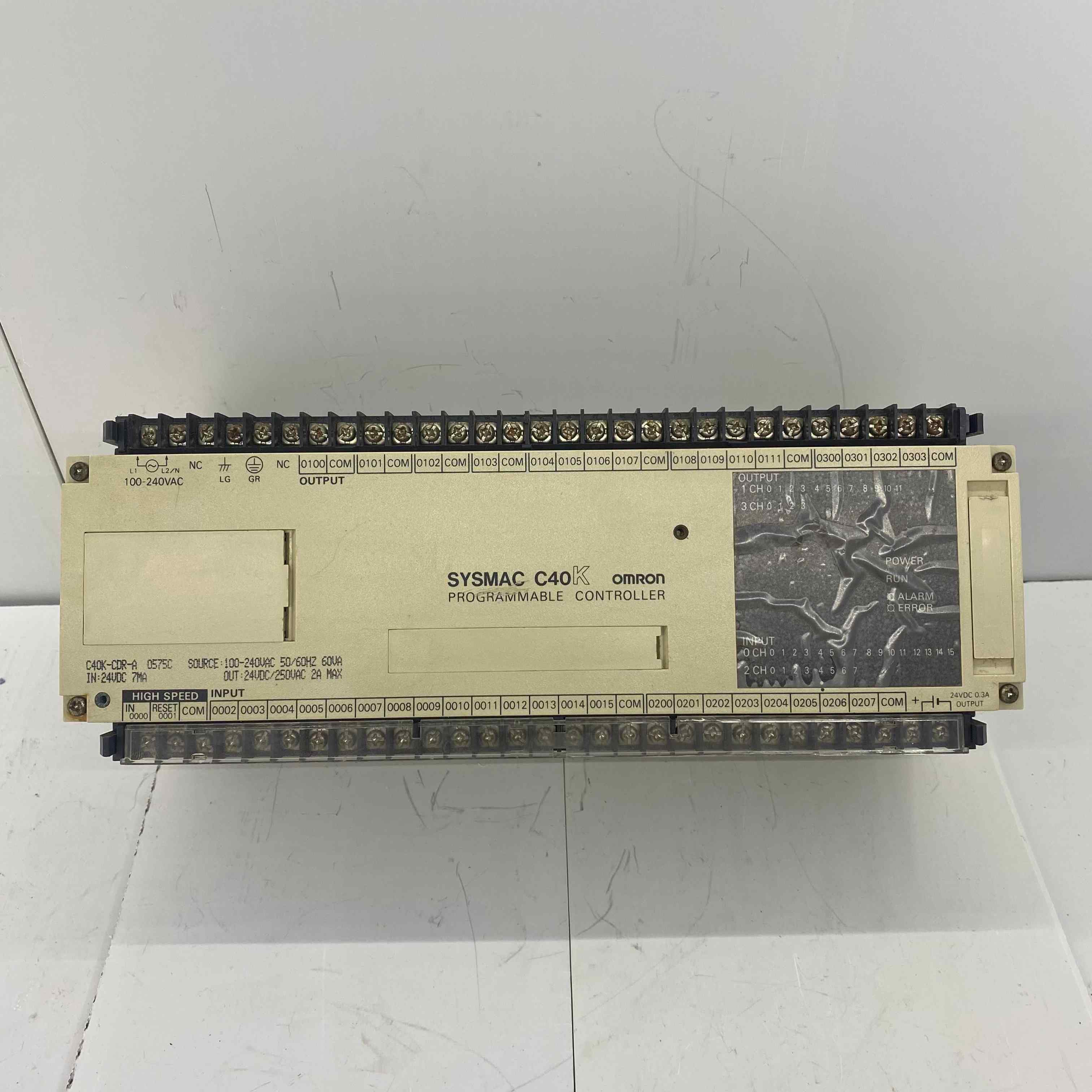 OMRON SYSMAC C40K-CDR-A  CPU PLC MODUL
