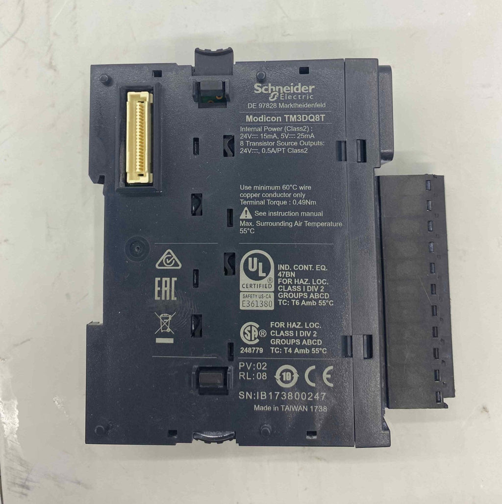 SCHNEIDER TM3DQ8T   PLC MODUL