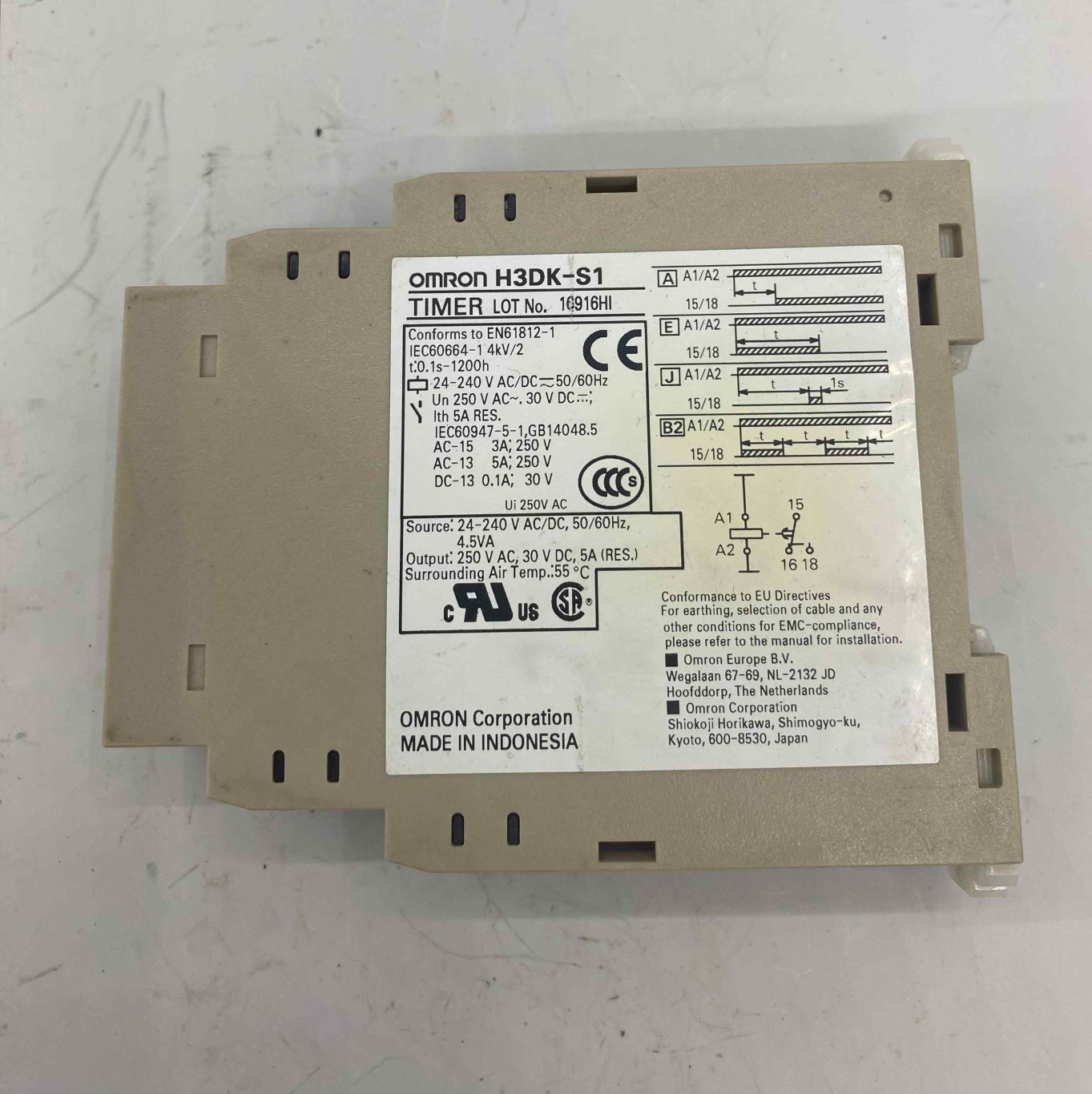 OMRON H3DK-S1  ZAMAN RÖLESİ
