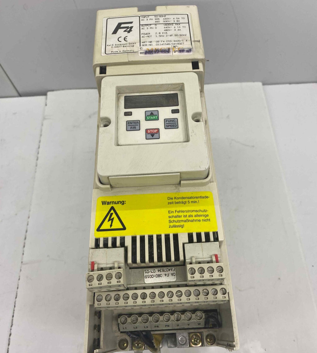 KEB F4 09.F4.C1D-3420 V1.4 A140 A190    SÜRÜCÜ