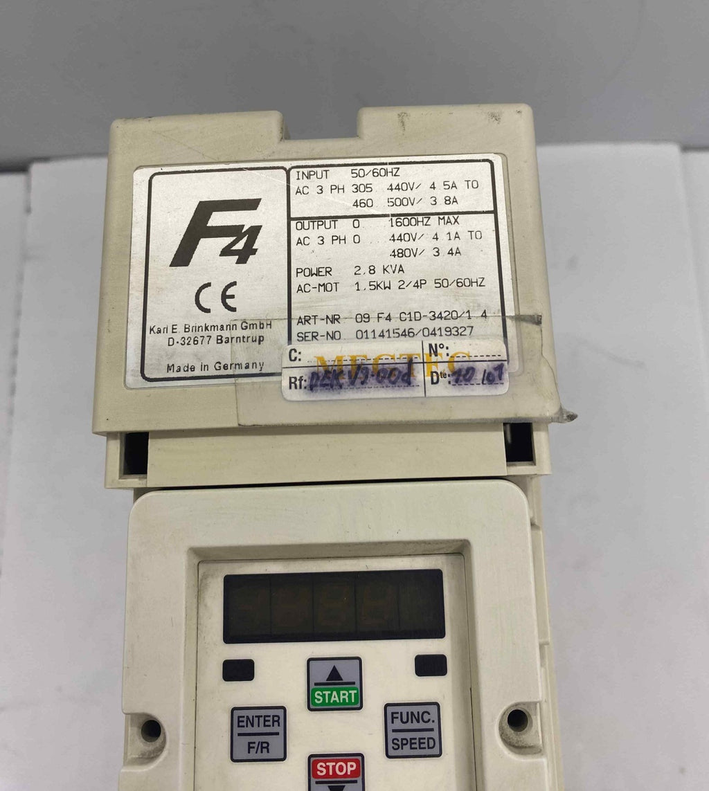 KEB F4 09.F4.C1D-3420 V1.4 A140 A190    SÜRÜCÜ