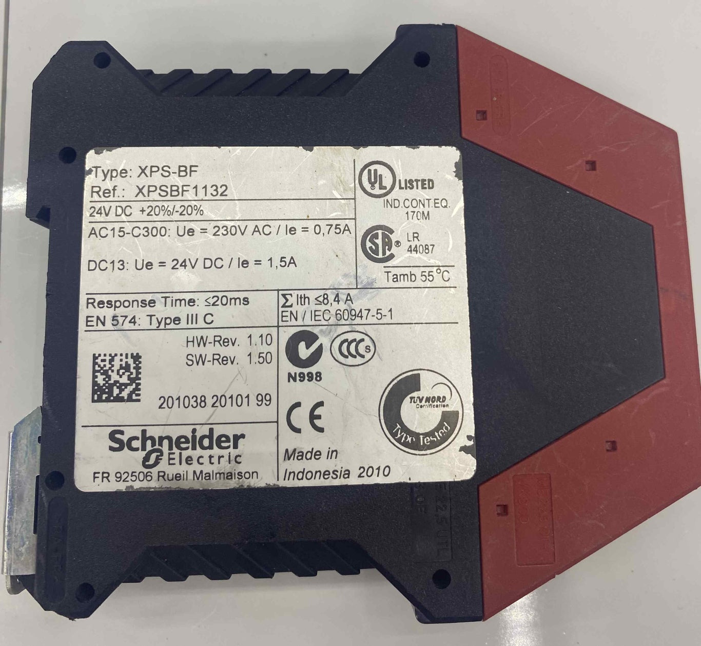 SCHNEIDER XPS-BF1132  EMNİYET RÖLESİ