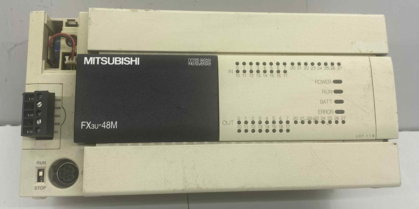 MITSUBISHI FX3U-48MR/ES   PLC MODUL