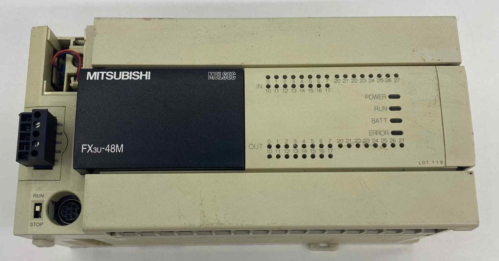 MITSUBISHI FX3U-48MR/ES   PLC MODUL