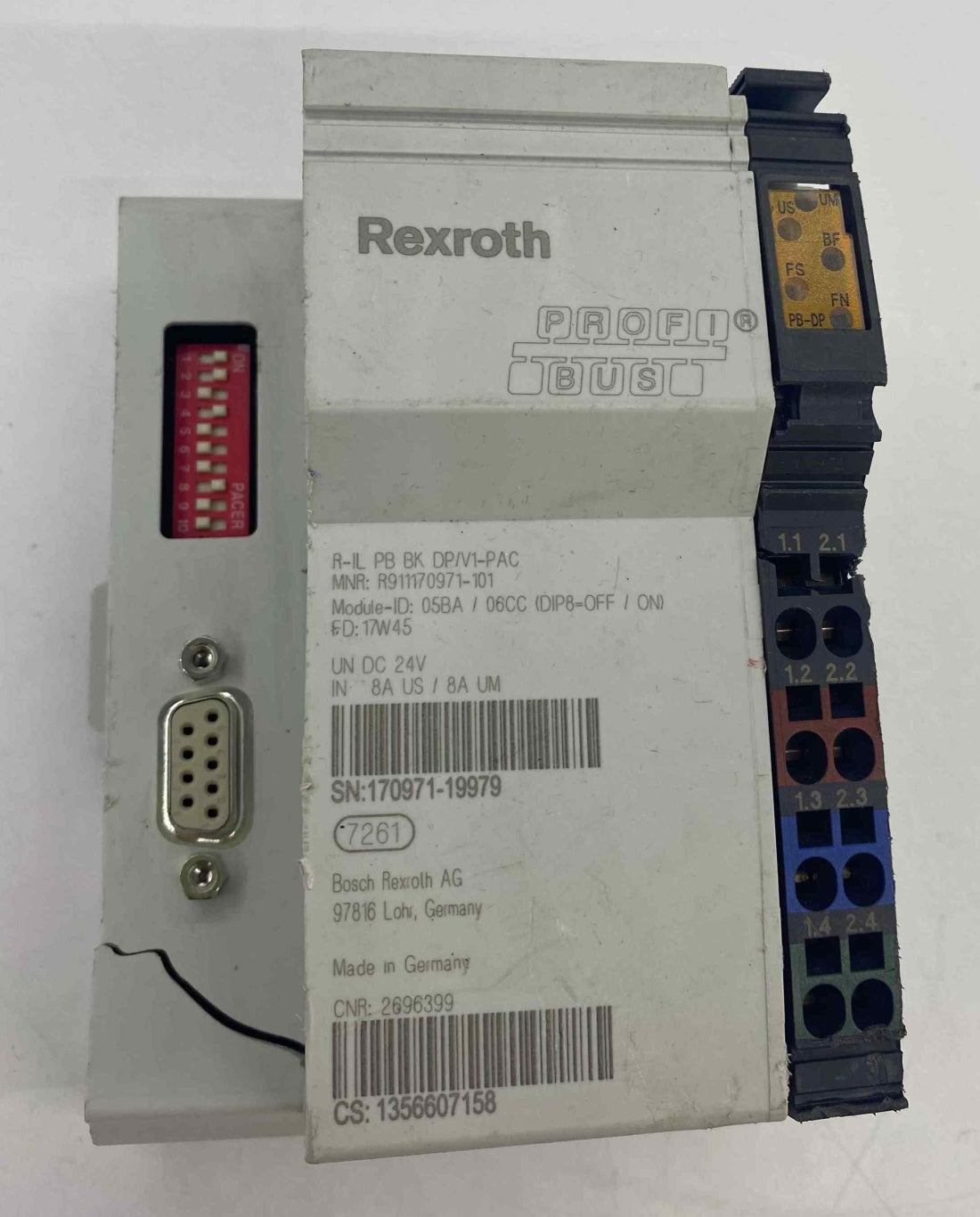 REXROTH R-IL PB BK DP/V1-PAC  R911170971-101 MODÜL