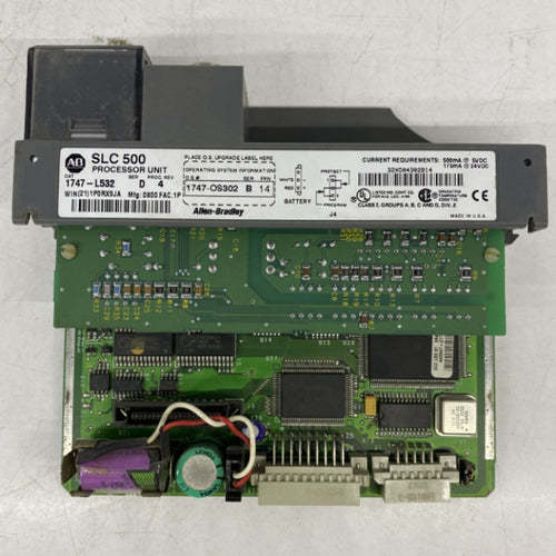 ALLEN BRADLEY 1747-L532 SLC 5/03 CPU PLC MODUL