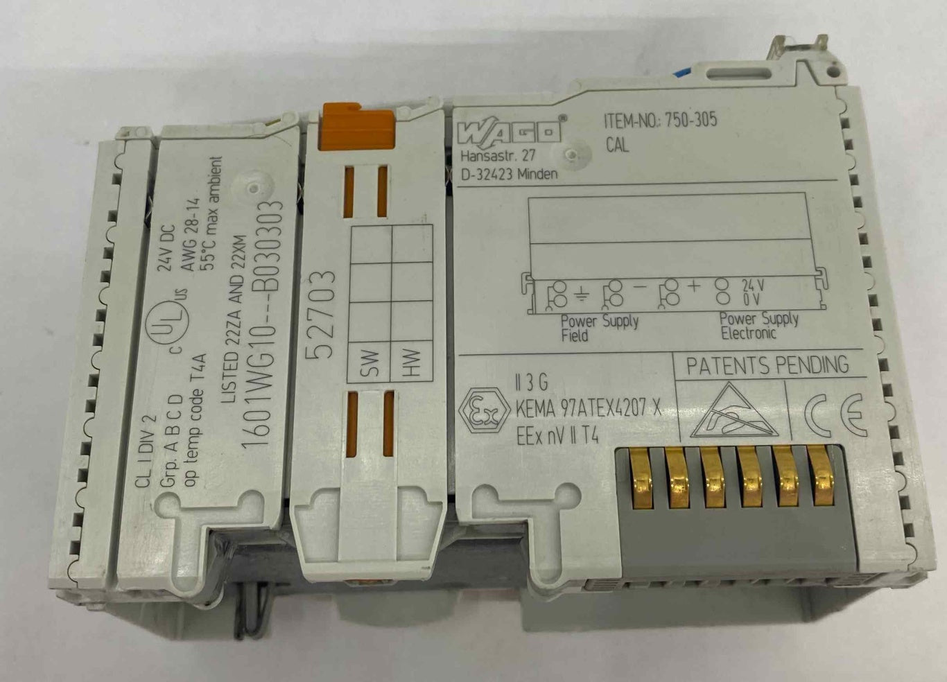WAGO 750-305   PLC MODUL