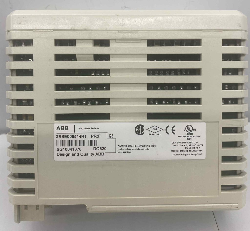 ABB 3BSE008514R1 DO820    24-250V PLC MODUL
