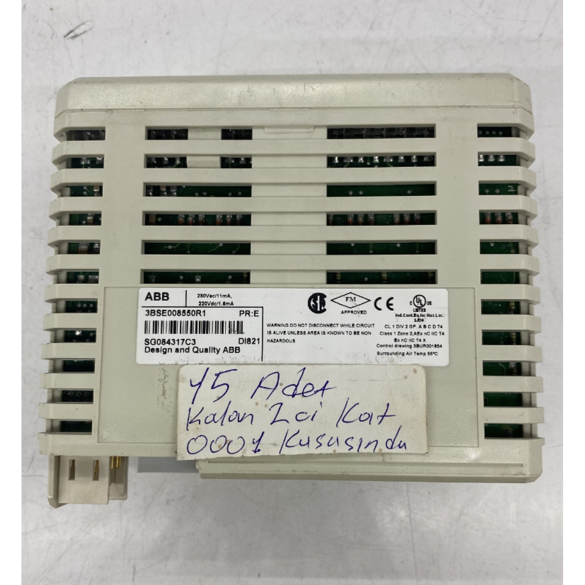 ABB 3BSE00855R1 DI821 230V AC/DC SPS-Modul