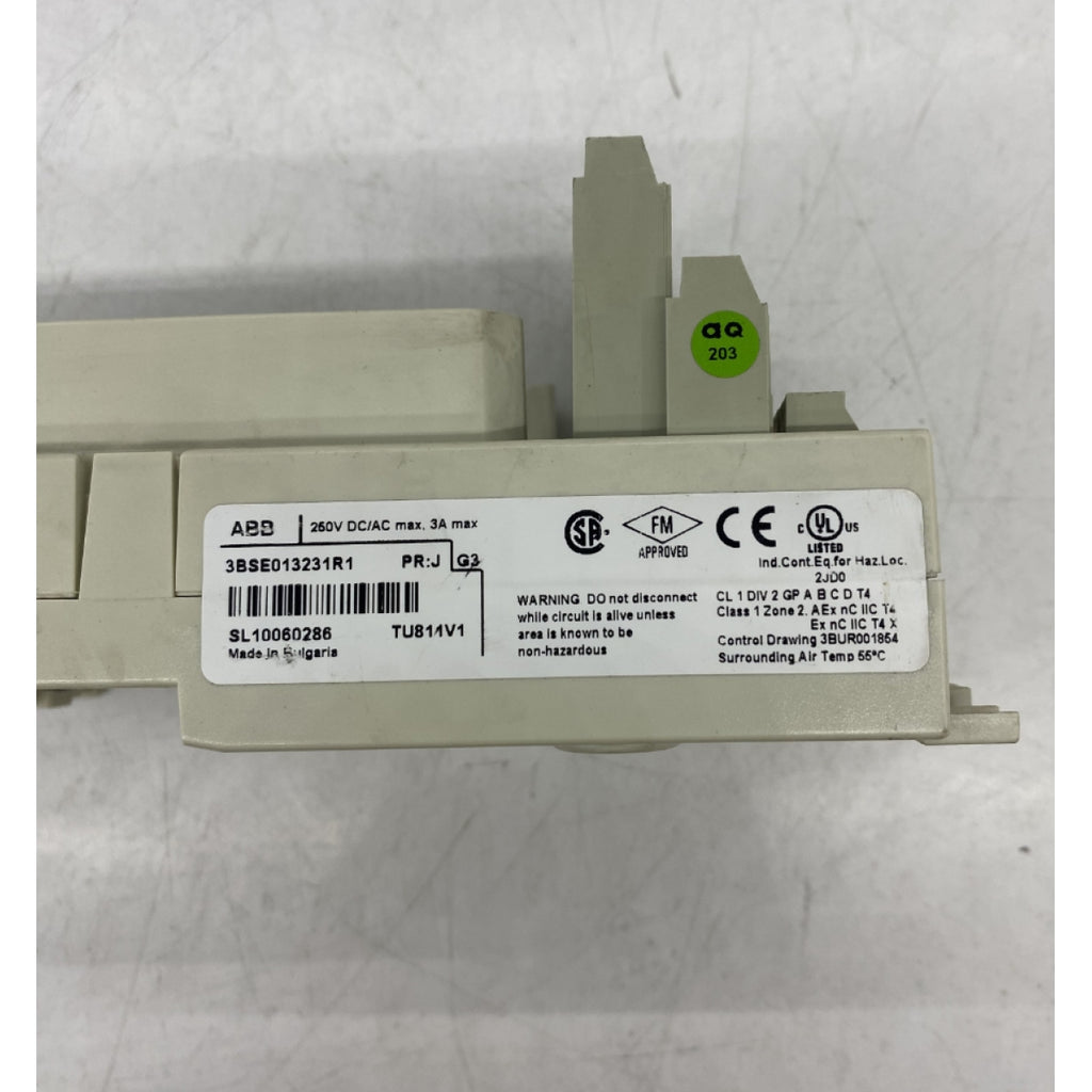 ABB 3BSE013231R1   PLC TERMİNAL BLOK