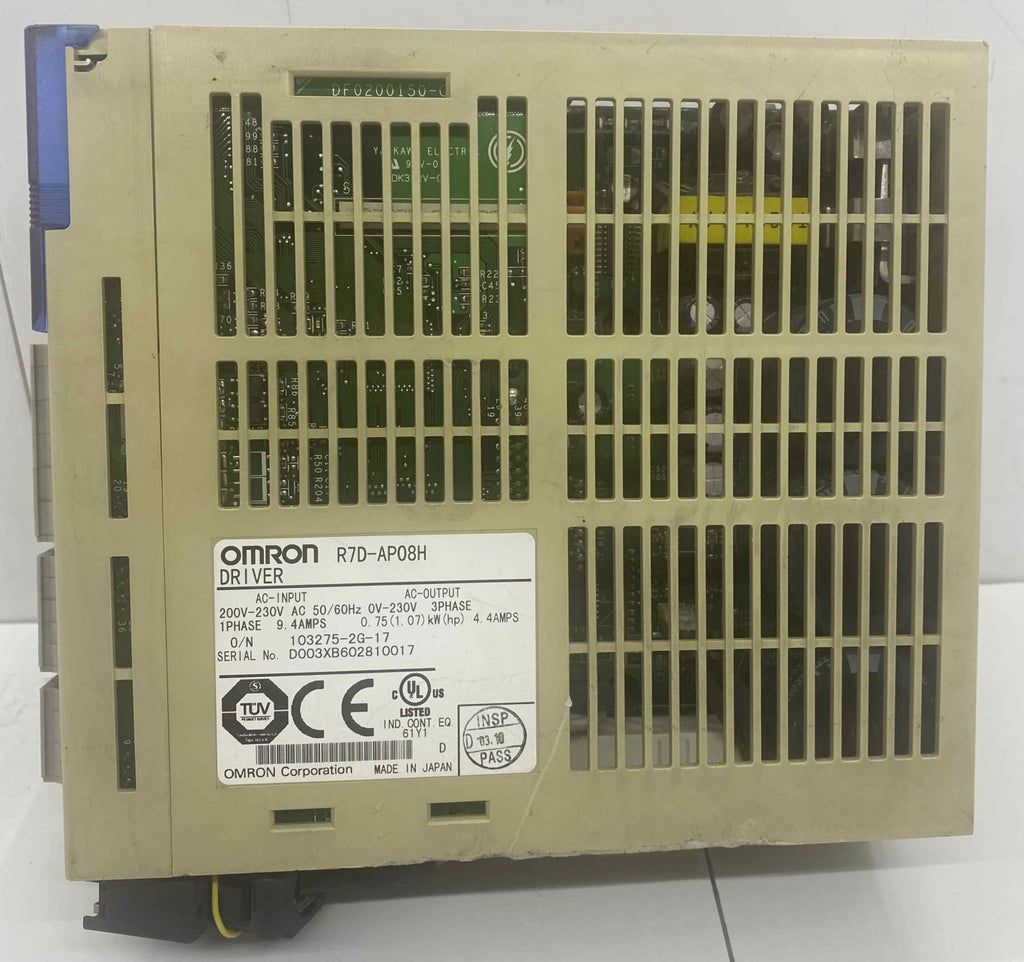OMRON R7D-AP08H  230V 1.07KW  SERVO SÜRÜCÜ