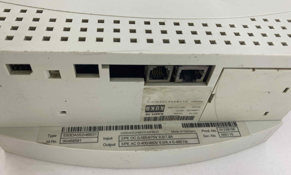 KUKA E93DA552I4B531  480V KSD1-16  SERVO SÜRÜCÜ