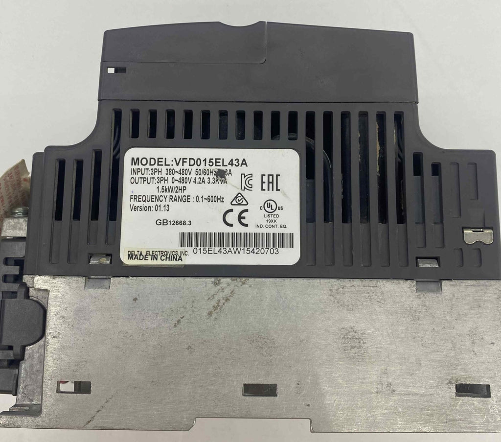 DELTA VFD015EL43A  1.5KW 380V   SÜRÜCÜ