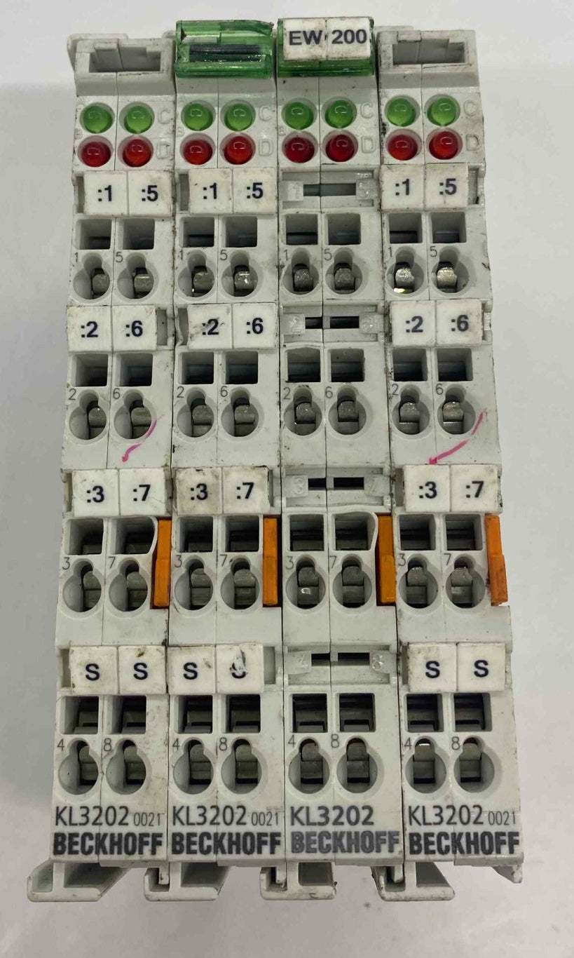 BECKHOFF KL3202 2-CHANNEL ANALOG INPUT