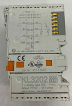 BECKHOFF KL3202 2-CHANNEL ANALOG INPUT