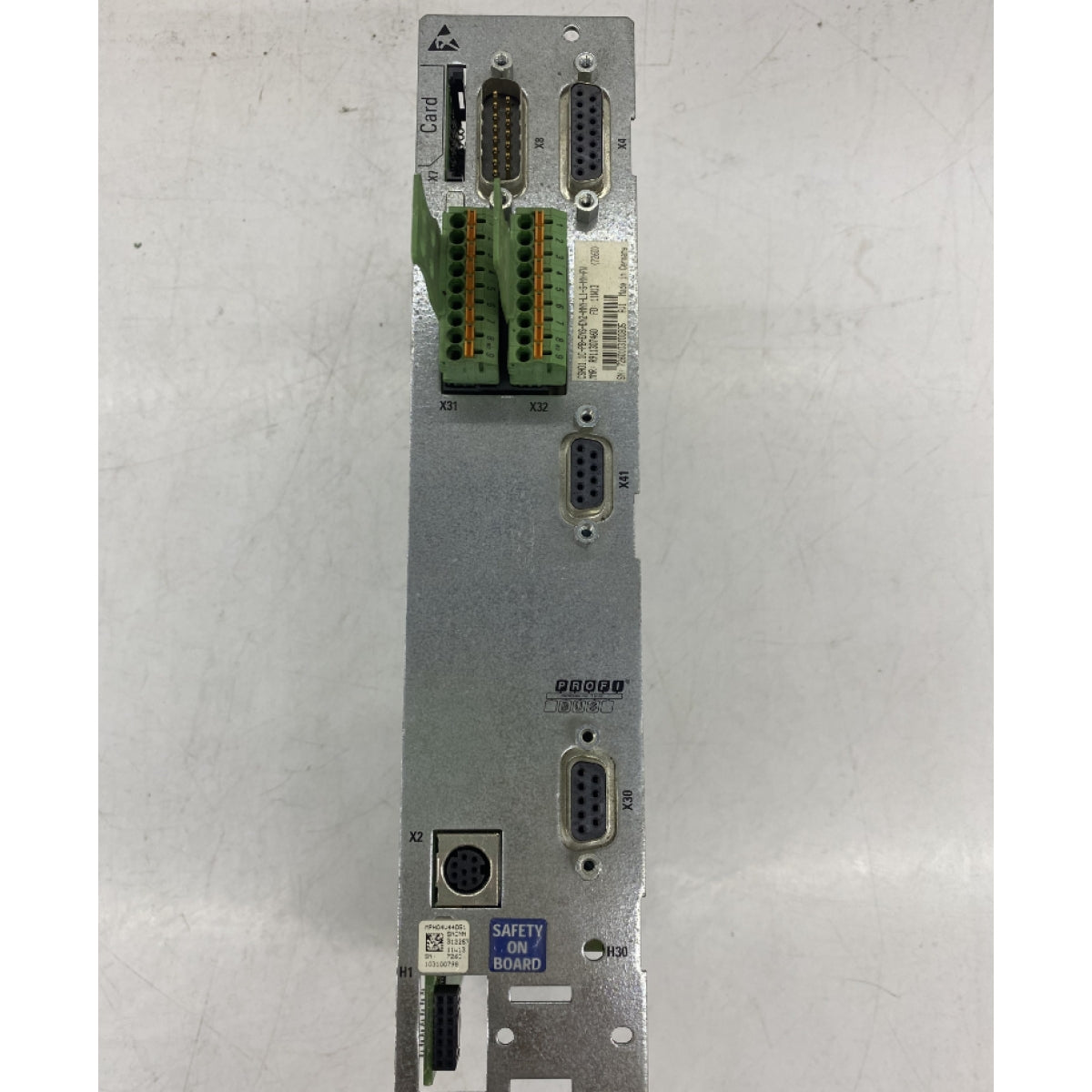 REXROTH CSH01.1C-PB-ENS-EN2-NNN-L1-S-NN-FW EINGESTECKTE KARTE AUF DEM STEUERGERÄT SERVOREGLER