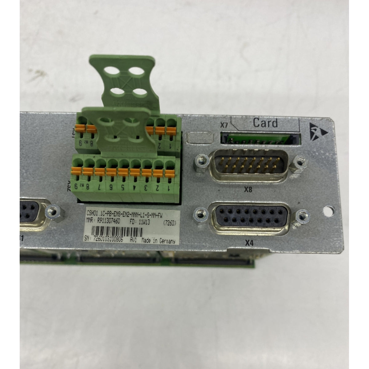 REXROTH CSH01.1C-PB-ENS-EN2-NNN-L1-S-NN-FW EINGESTECKTE KARTE AUF DEM STEUERGERÄT SERVOREGLER