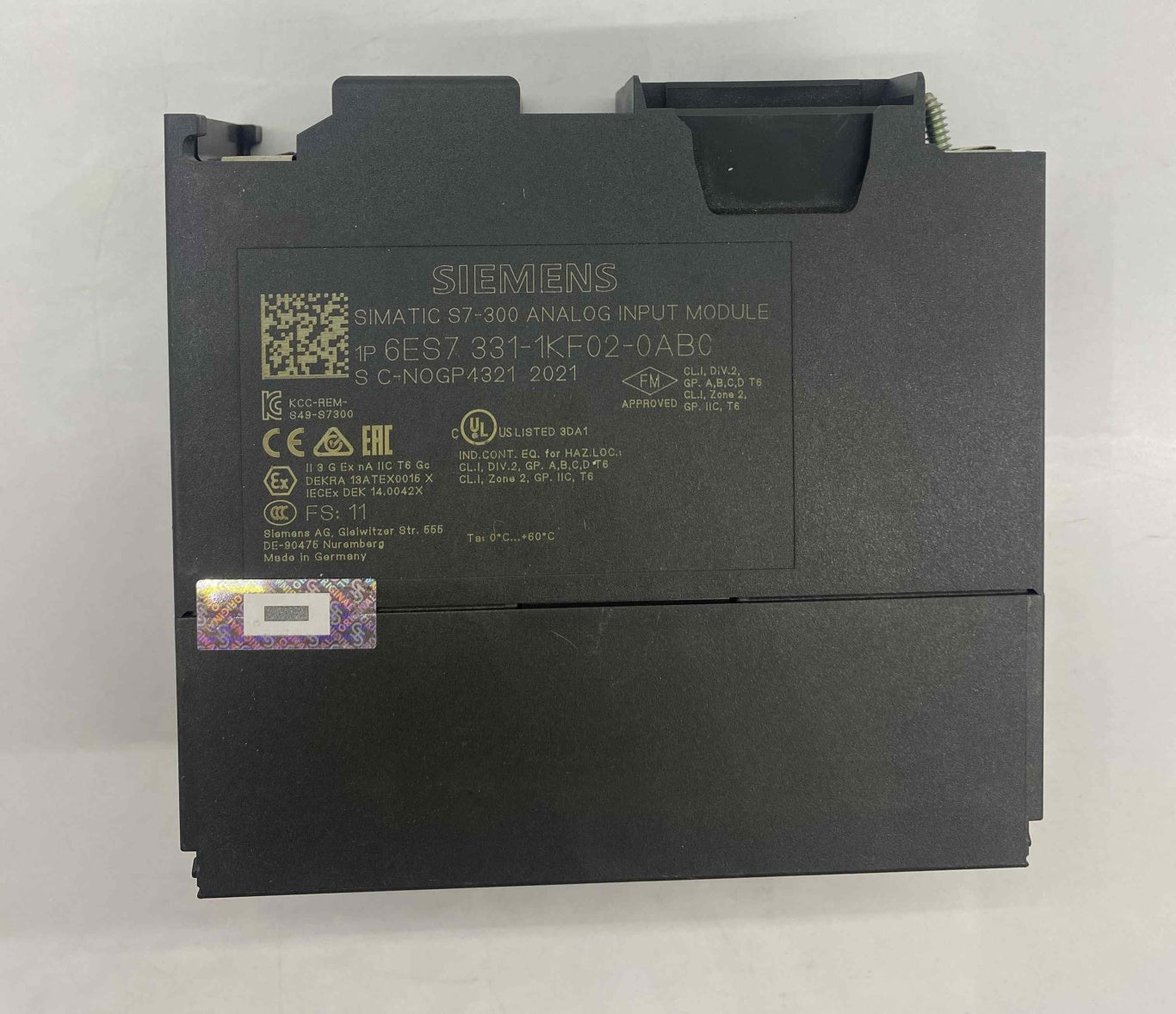 SIEMENS 6ES7 331-1KF02-0AB0 6ES7 331-1KF02-0AB0  PLC MODUL